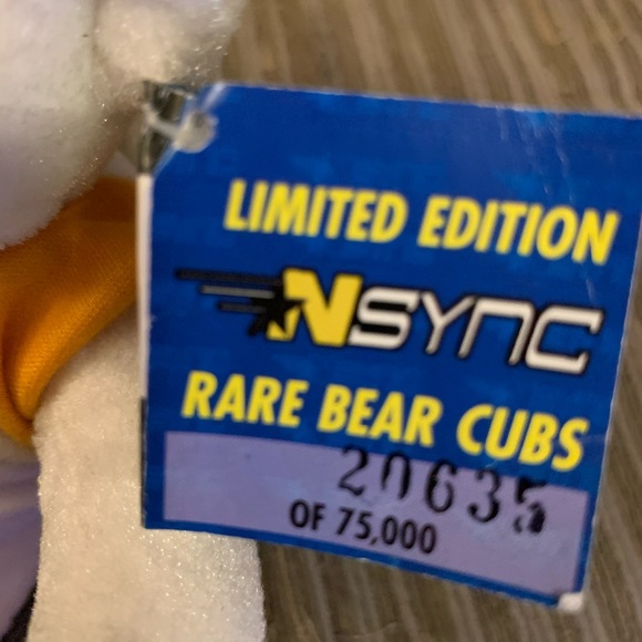 VTG* N Sync Lance bass bear - Picture 4 of 4